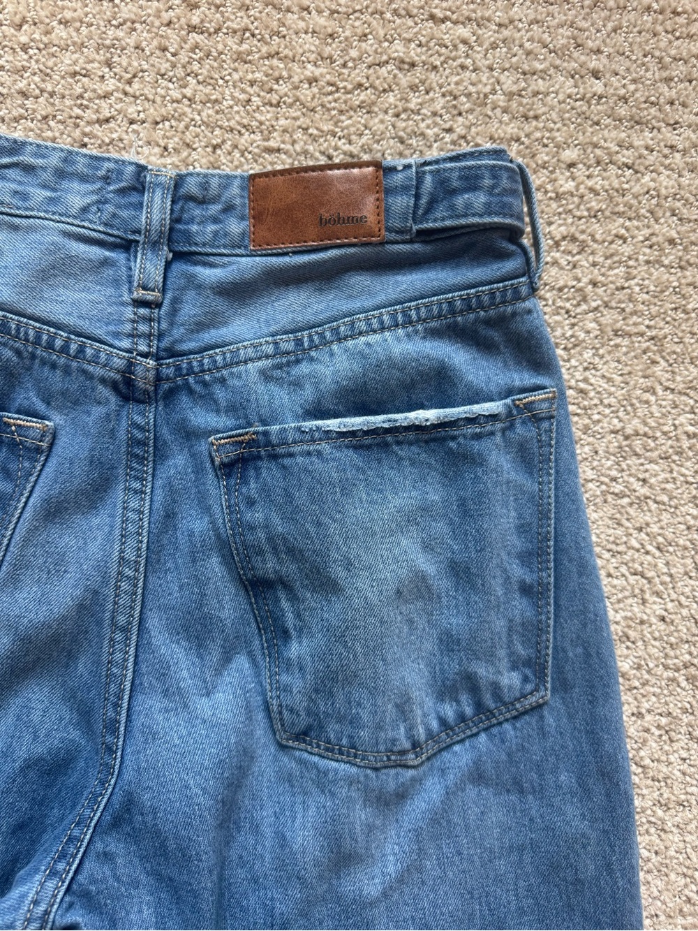 Bohme Sloan Wide Leg Jeans Adjustable waist - Picture 5 of 11